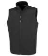 RS902M R902M Result Recycled Printable Soft Shell Bodywarmer Black colour image